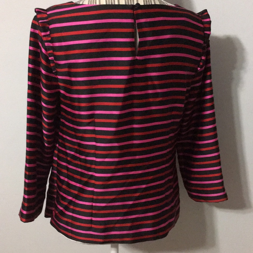 Rsvp By Talbots Multi Colored 3/4 Top Size 2 - image 3